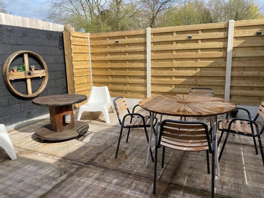 La Grange Eiffel Appartement Cosy Avec Parking Ferme Et Terrasse Wood Coutiches Bagian luar foto